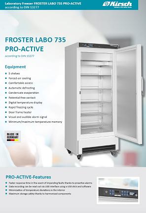 FROSTER LABO 735 PRO ACTIVE EN