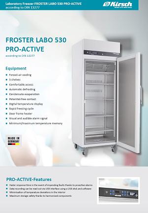 FROSTER LABO 530 PRO ACTIVE EN