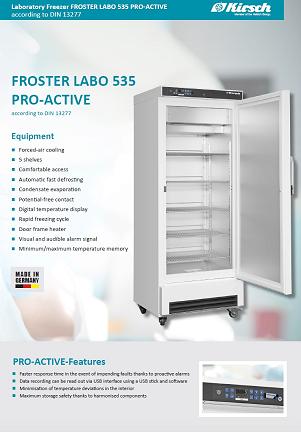 FROSTER LABO 535 PRO ACTIVE EN