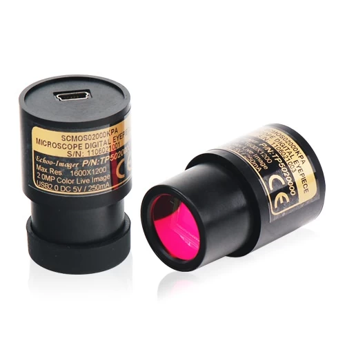 ToupTek SCMOS USB 2.0 CMOS Oküler Kamera – Öğrenci ve eğitim ortamlarında mevcut mikroskopları dijital stereomikroskop haline dönüştüren kompakt cihaz.